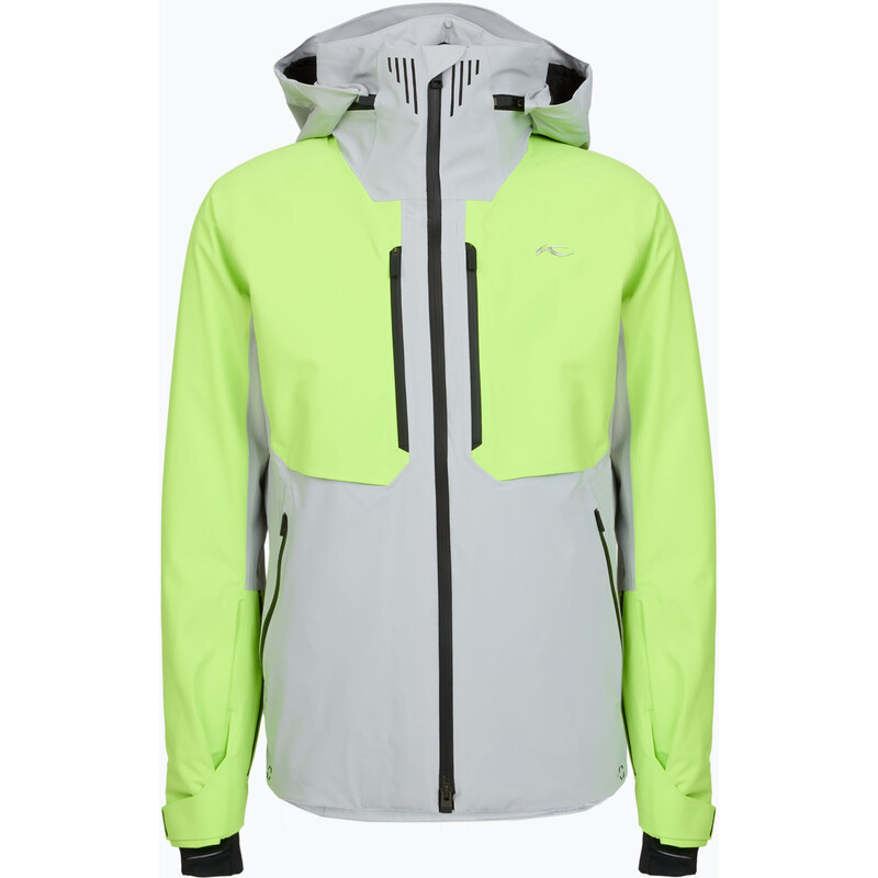 Pánská lyžařská bunda KJUS Ligety alloy/limelight