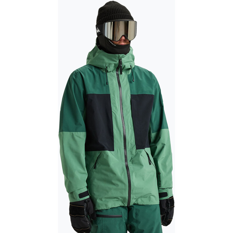 Dětská snowboardová bunda Quiksilver Forever Stretch GTX dark