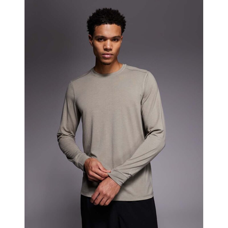 4505 quick dry performance jersey long sleeve training top in