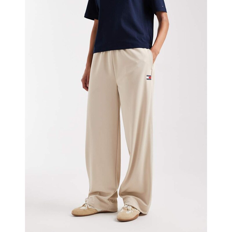 Tommy Jeans archive trackpants in beige-Neutral 111133392