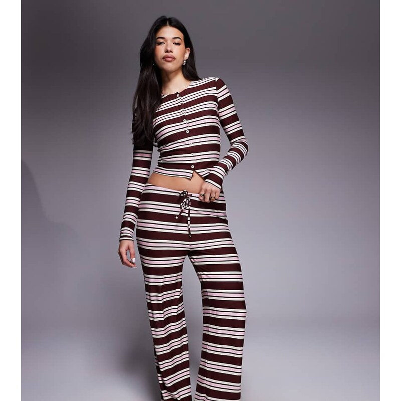Kaiia exclusive super soft jersey drawstring trousers co-ord in 111133431