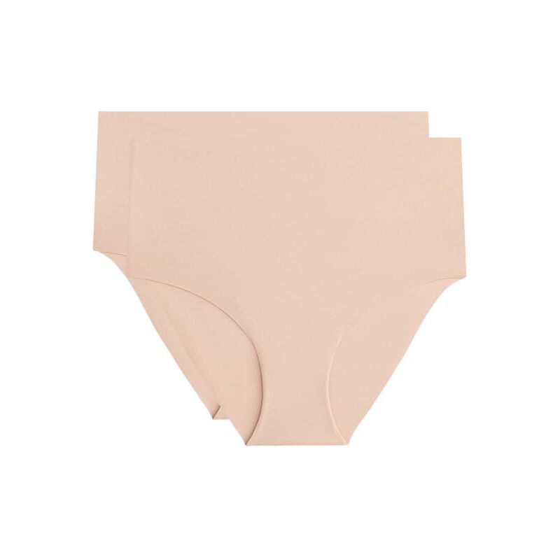 OYSHO 2 invisible polyamide blend classic mid-rise briefs in