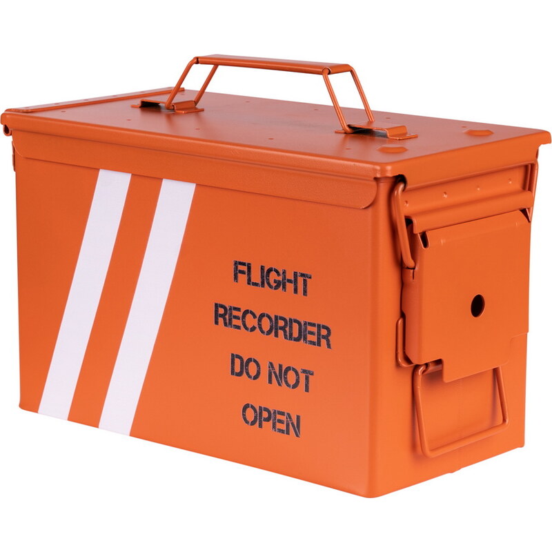 FOSTEX Muniční bedna Cal.50mm Flight Recorder oranžová