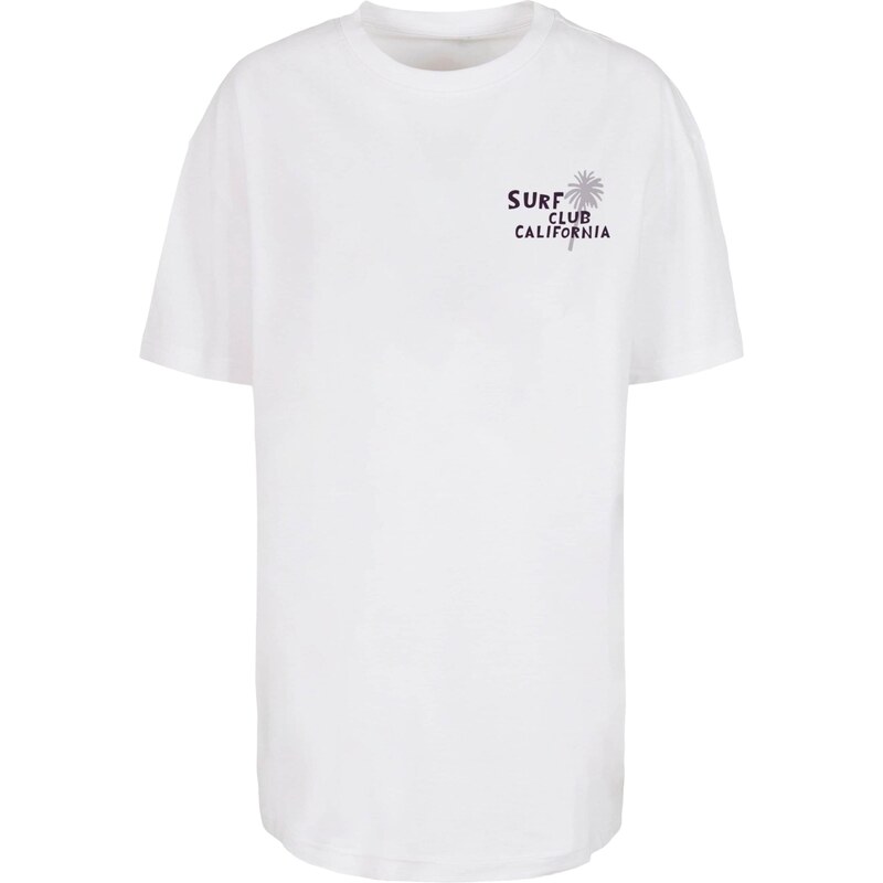 Merchcode Oversized tričko Surf Club California mix barev / bílá 111136550