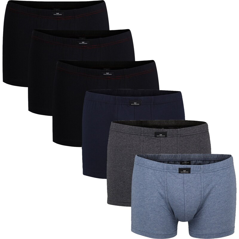 Götzburg Boxerky námořnická modř / kouřově modrá / tmavě šedá /