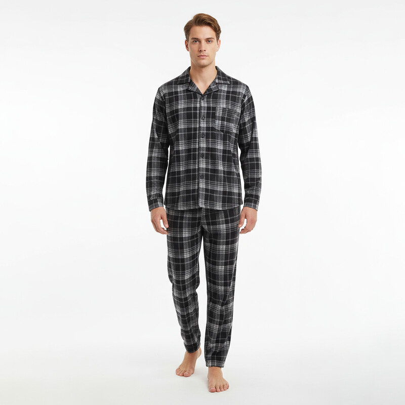 Pánské pyžamo Gianvaglia vícebarevné (2502/black) 111142150