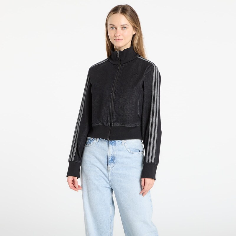 adidas Originals Mikina adidas Firebird Track Top Denim True Black 111142279