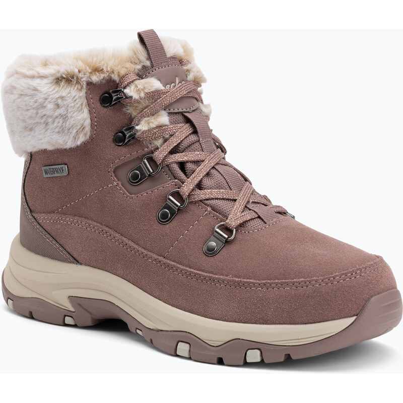 Dámské boty Skechers Trego Snow Worries mauve