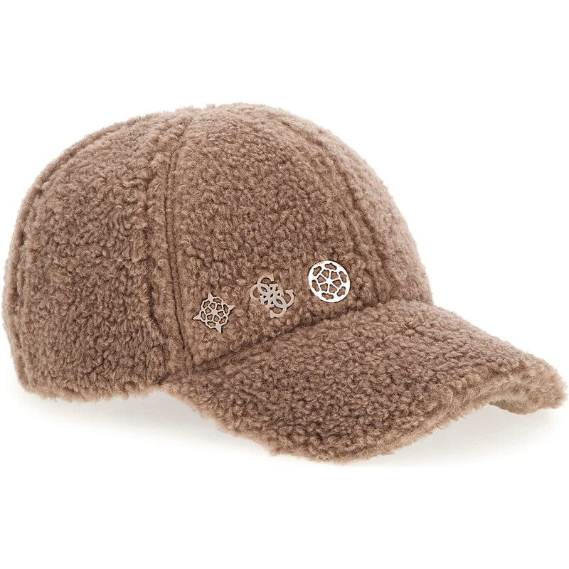 Dámská Kšiltovka GUESS BASEBALL CAP AW5439POL01-TAU – Hnědá