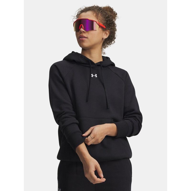 Under Armour MMikina UA Rival Fleece Hoodie-BLK - Dámské 85537101