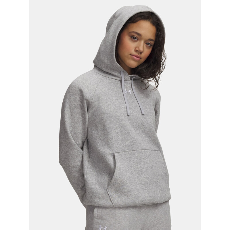 Under Armour MIkina UA Rival Fleece Hoodie-GRY - Dámské