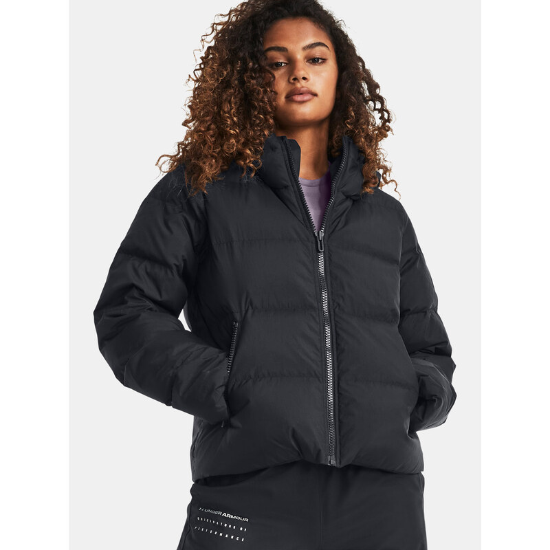 Under Armour Bunda UA CGI DOWN CRINKLE JKT-BLK - Dámské