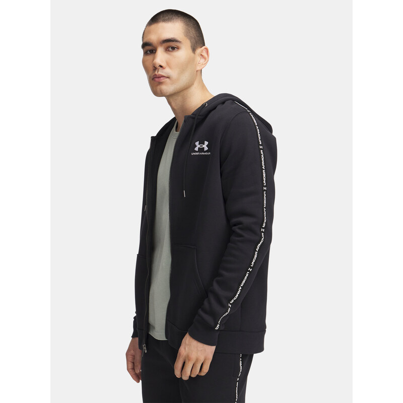 Pánská mMikina Under Armour UA Icon Fleece FZ Taping - Pánské