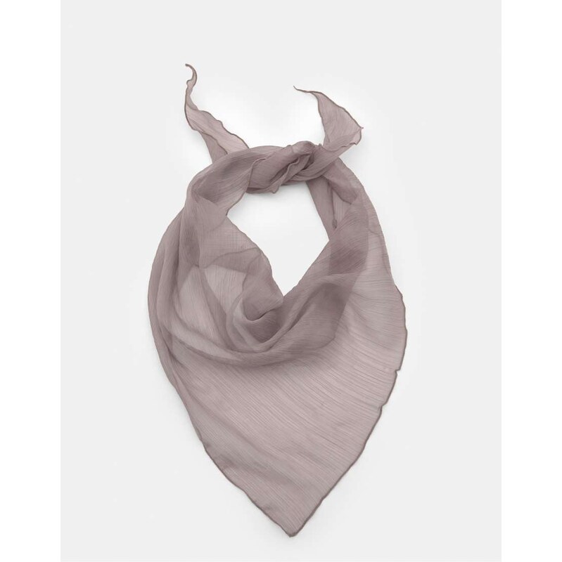 Pull&Bear Chiffon bandana in grey 111155704