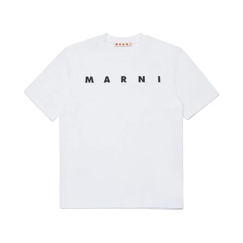 Marni Dětské bavlněné tričko Marni MT290F T-SHIRT