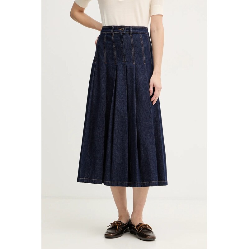 Džínová sukně Weekend Max Mara OVALE 111119229