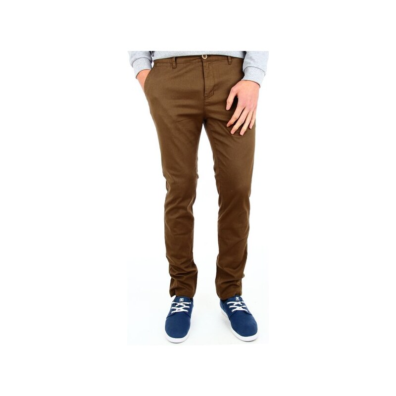Pánské kalhoty Funstorm Wayz brown XL
