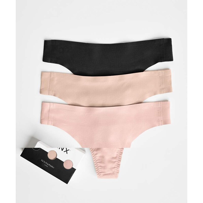 SPANXsmooth Fit to You 3 pack stretchy thong-Multi 111148518
