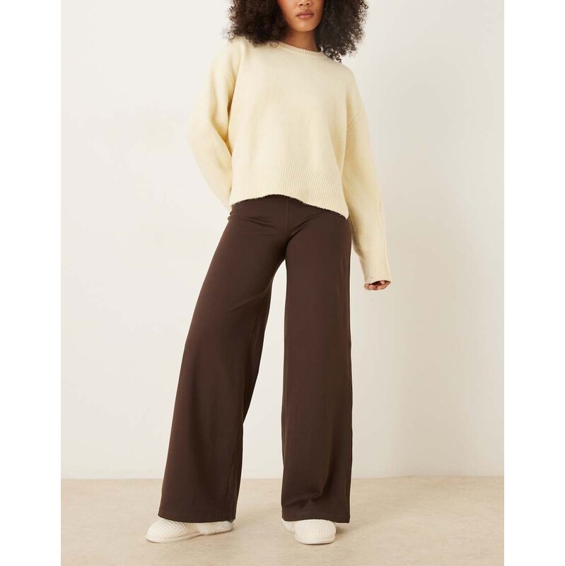 Hollister Gilly Hicks ultra high rise wide leg trousers with internal 111148616