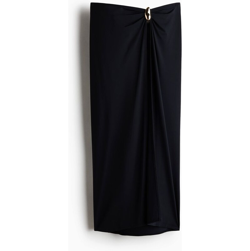 H&M - Sarongs kovovým detailem - černá 111146579