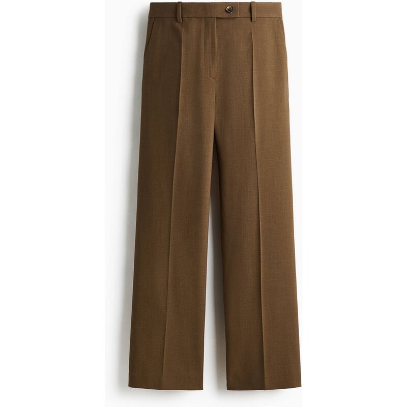 H&M - Elegantní kalhoty - zelená 111146691