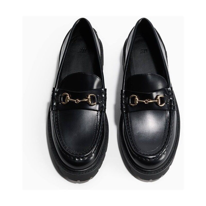 H&M - Robustní mokasíny - černá 111146735