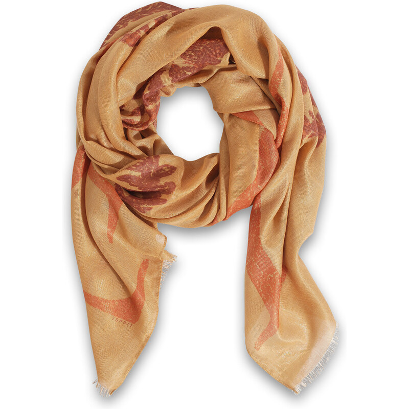 Esprit printed shiny scarf