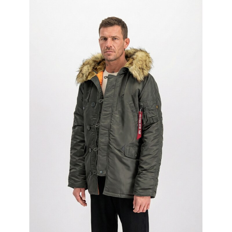 Alpha Industries Bunda N3B VF59 greyblack 66910385