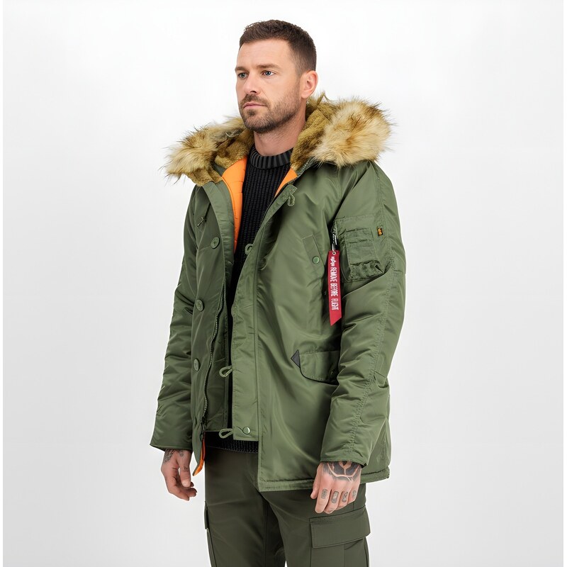Alpha Industries Bunda N3B VF59 sage green 66910447