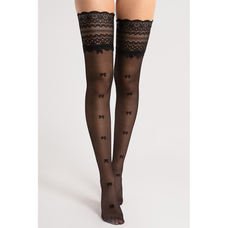 Samodržící punčochy Fiore Coquette 15 DEN O4096 93417656