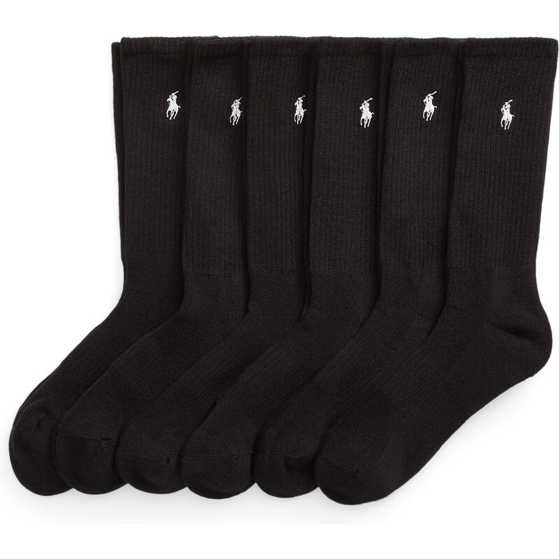 Polo Ralph Lauren Ponožky černá / bílá