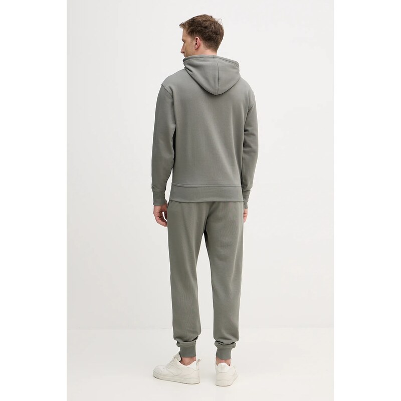 Bavlněná tepláková souprava BOSS Orange TracksuitWesmallhood
