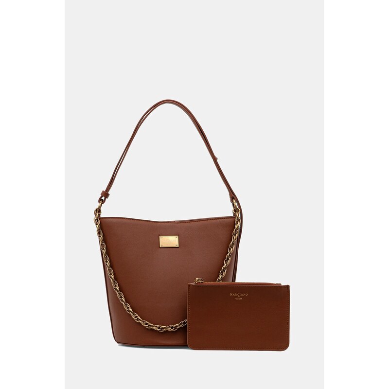 Kožená kabelka Marciano by Guess 111012989