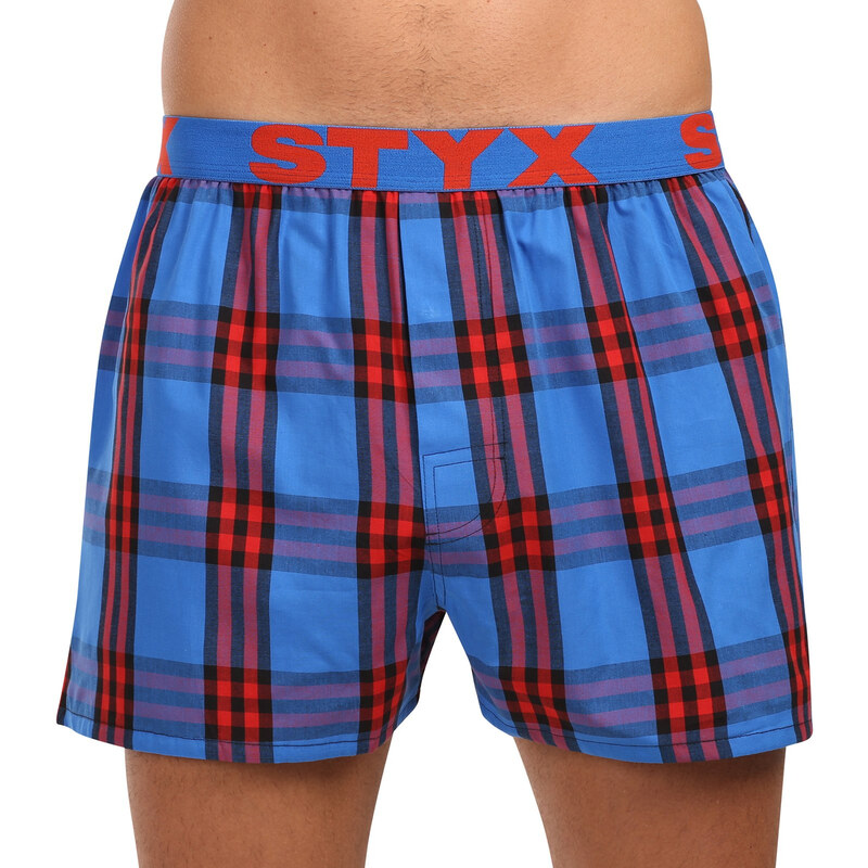 Pánské trenky Styx sportovní guma vícebarevné (B0102)