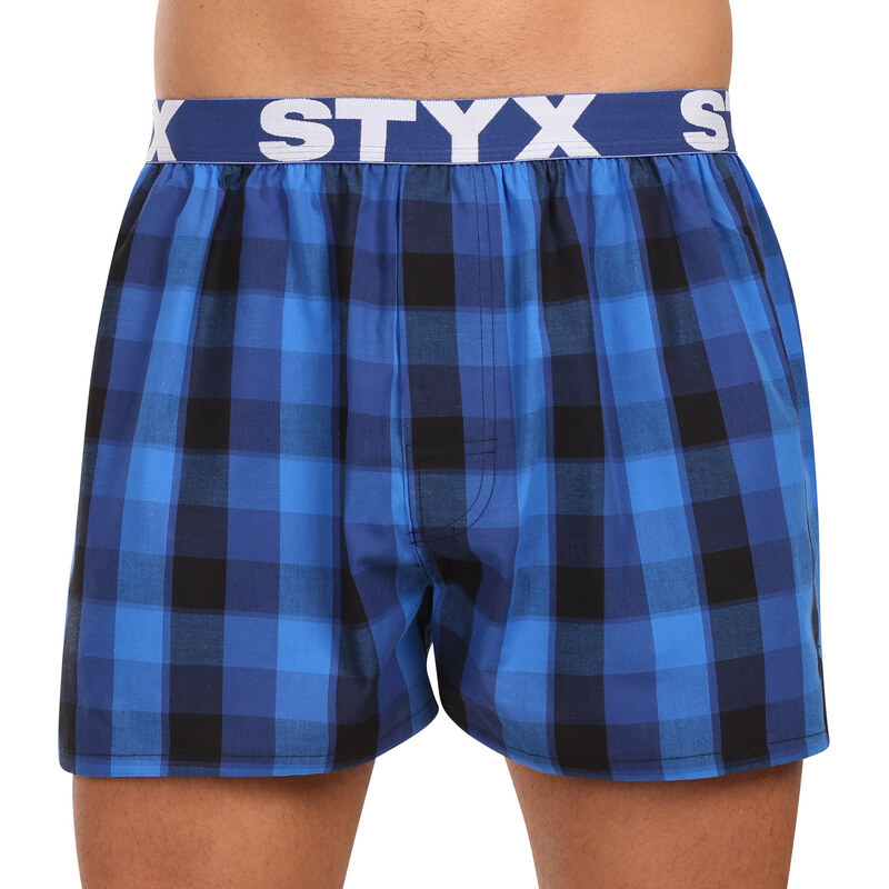 Pánské trenky Styx sportovní guma vícebarevné (B0103)