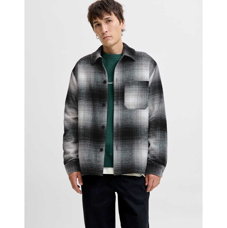 Jack & Jones Overshirt in black