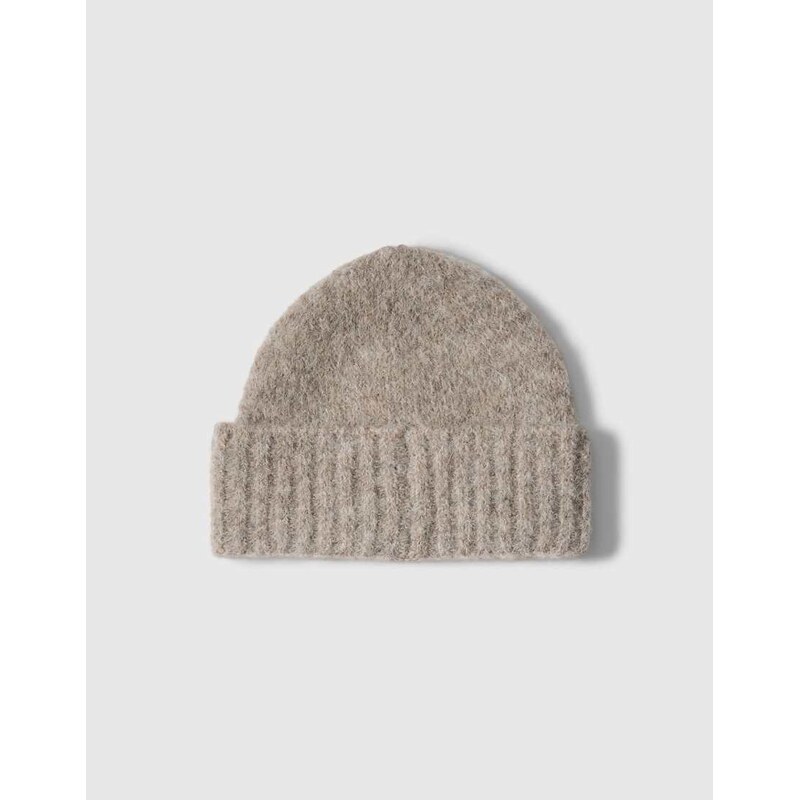 Selected Beanie in steel gray-Grey 115521234