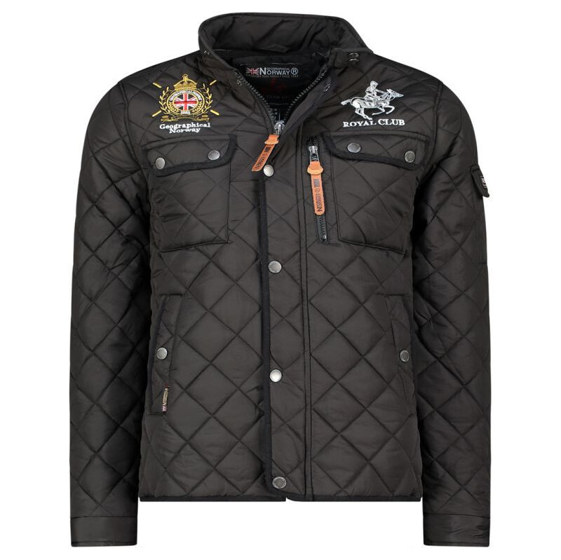 Geographical Norway pánská bunda BELIFICIO MEN 001 BLACK