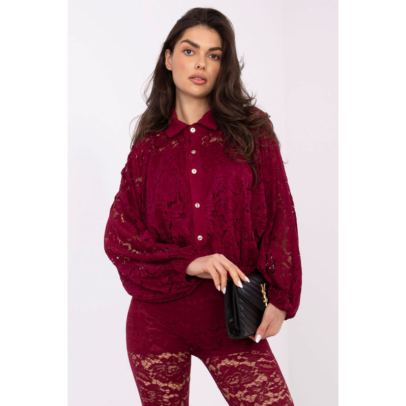 Košile s dlouhým rukávem model 221296 Italy Moda