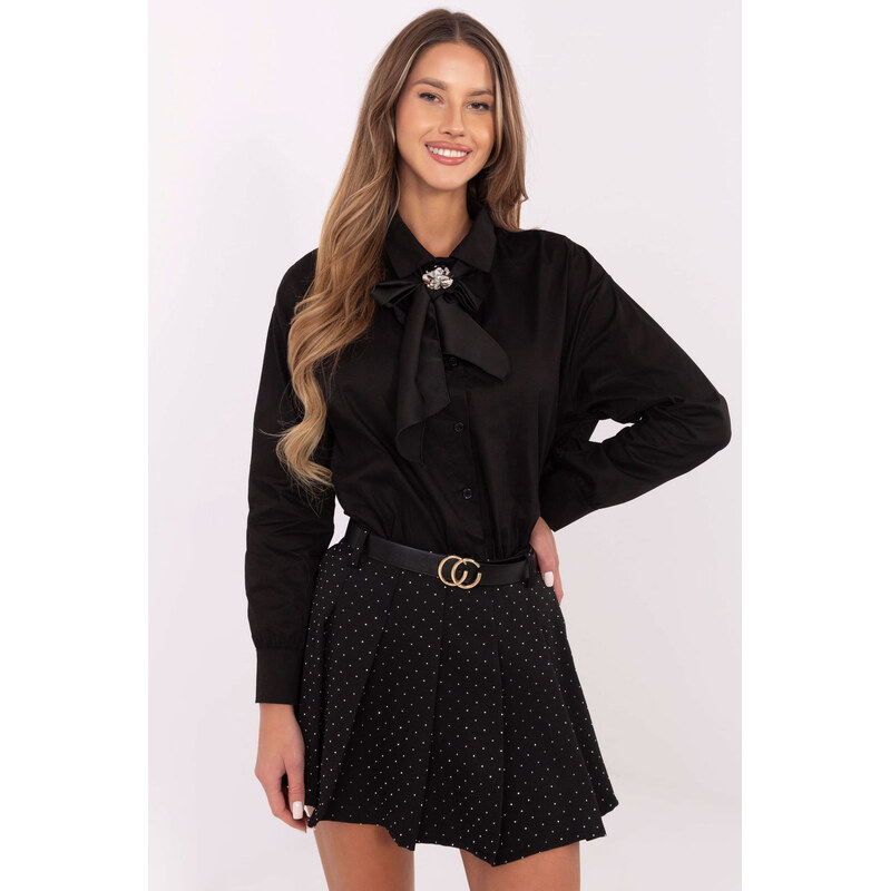 Košile s dlouhým rukávem model 203944 Italy Moda