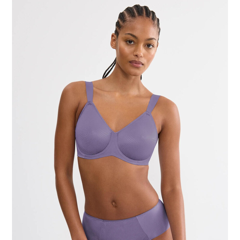Dámská podprsenka Essential Minimizer T W X - PURPLE - fialová 3595 - 111171905