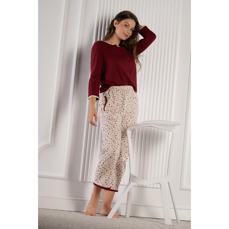 Mademoiselle Sommeil CC0140 Wildflower 3/4 S-XL pyžamo
