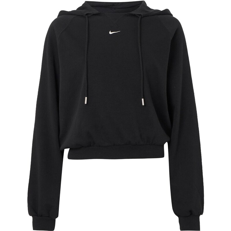 Nike Sportswear Mikina CHILL černá / bílý melír