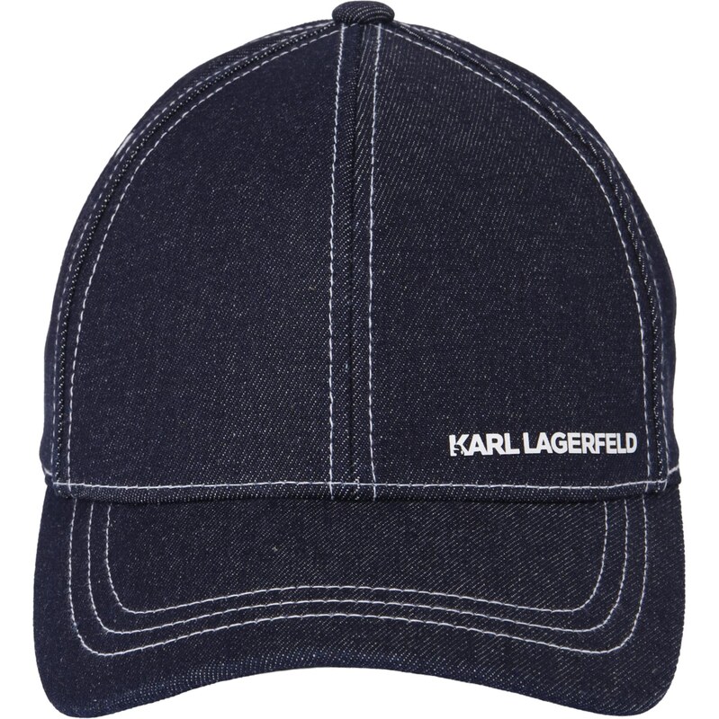 Karl Lagerfeld Kšiltovka noční modrá / bílá