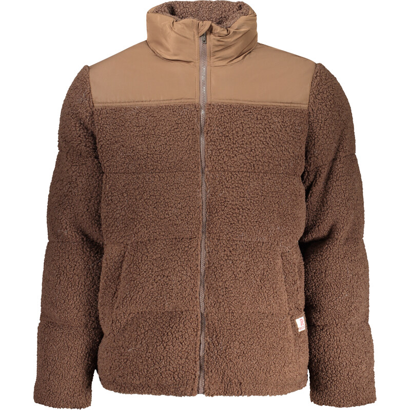 Rifle Pánská zimní bunda s hnědým fleecovým designem