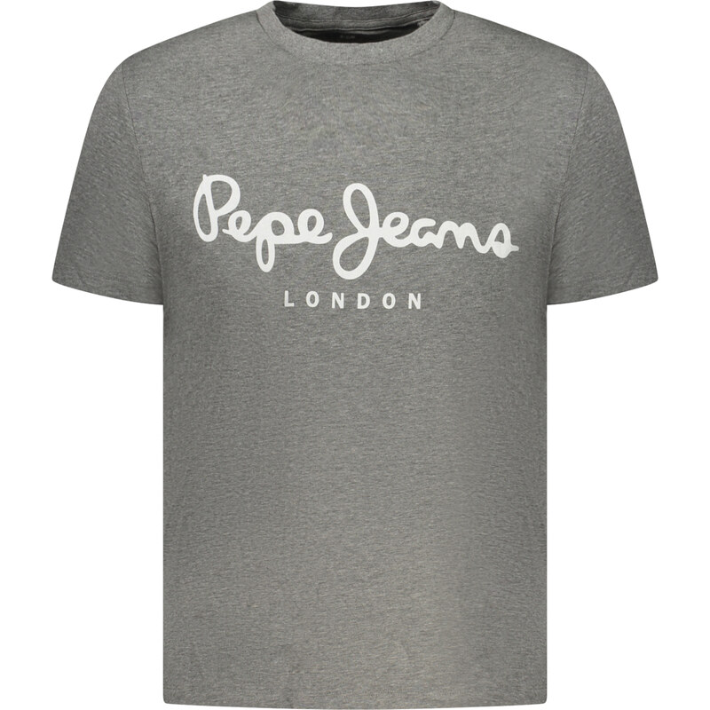 Šedé triko Pepe Jeans
