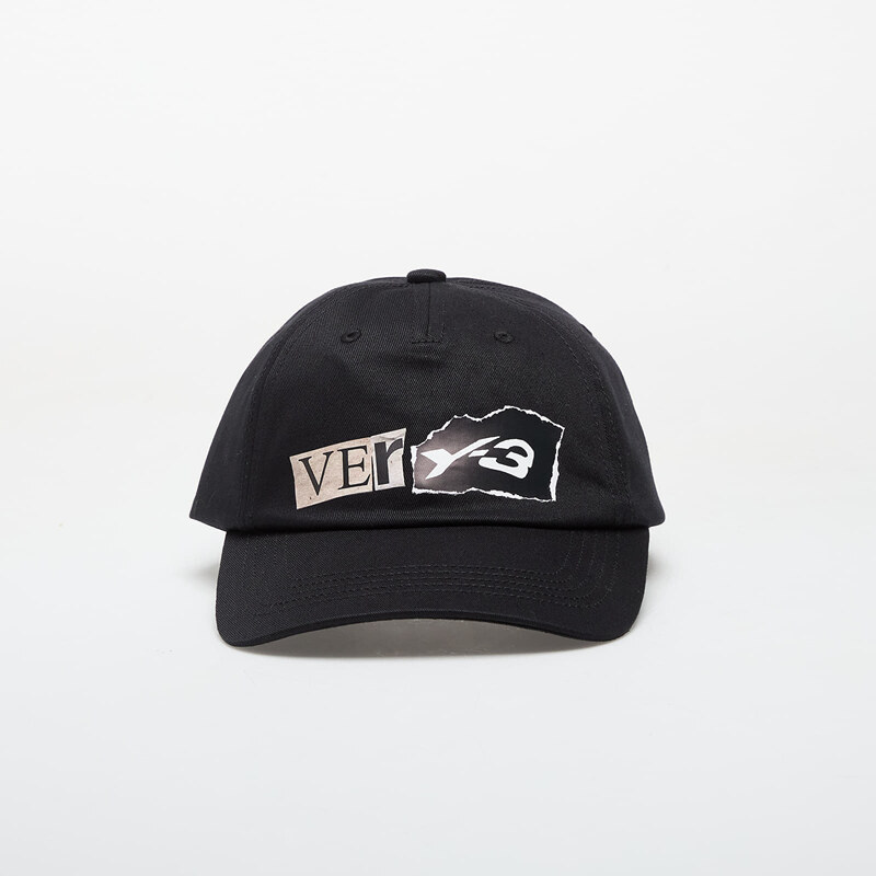 Kšiltovka Y-3 Graphic Dad Cap Black M