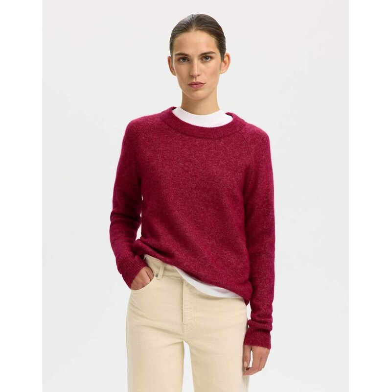 Selected Jumper in anemone-Pink 115499651