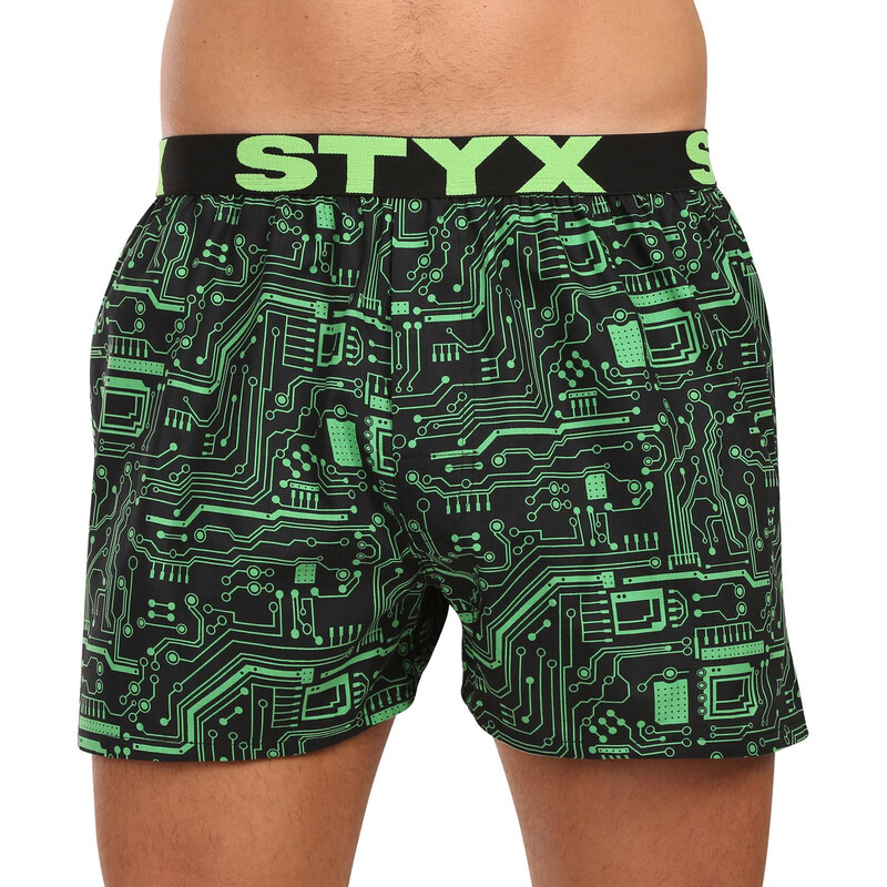 Pánské trenky Styx art sportovní guma tišťák (B1953)