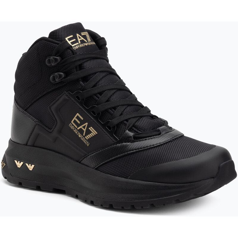 Boty EA7 Emporio Armani Ice Altura full black / gold